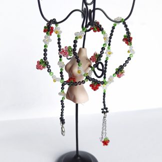Choker necklace "Berries"